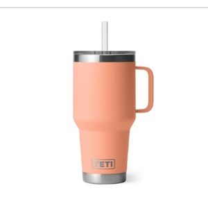 New W Tags YETI Rambler 35 oz Straw Mug - Lowcountry Peach